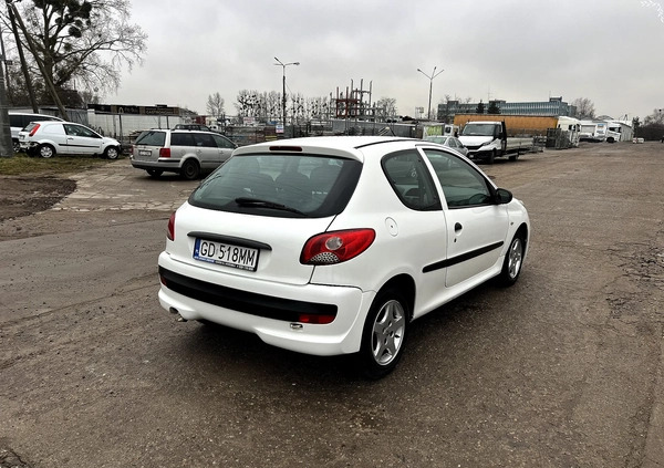 Peugeot 206 plus cena 8400 przebieg: 120000, rok produkcji 2010 z Gdańsk małe 29